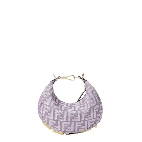 Fendi Mini Fendigraphy hobo bag with a contemporary look and bold