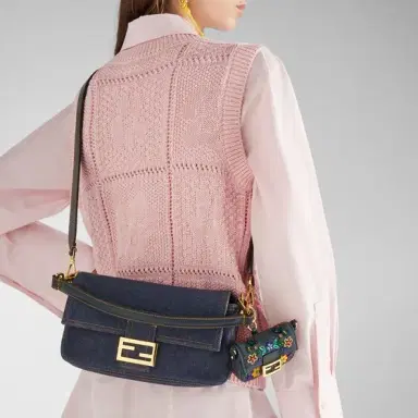 Fendi Iconic medium Baguette® bag, created in 1997, which went | Thumbnail 3 Fendi Iconic medium Baguette® bag, created in 1997, which went | Thumbnail 3