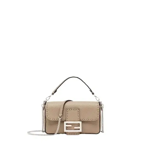 Mini iconic Baguette® bag made with 309 tone-on-tone macro