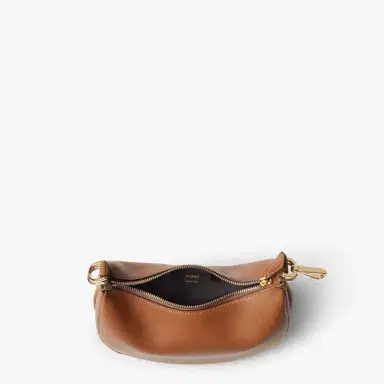 Fendi Mini Fendigraphy hobo bag with a contemporary look and bold | Thumbnail 4
