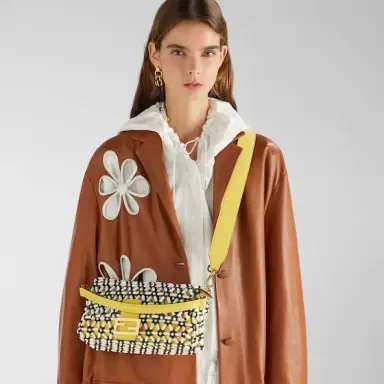 Fendi Iconic medium Baguette® bag, created in 1997, which went | Thumbnail 3