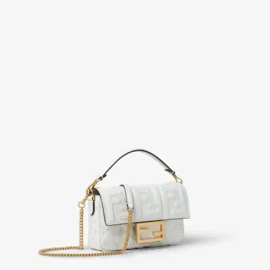 Fendi Iconic mini Baguette® bag made of a particularly soft | Thumbnail 2 Fendi Iconic mini Baguette® bag made of a particularly soft | Thumbnail 2