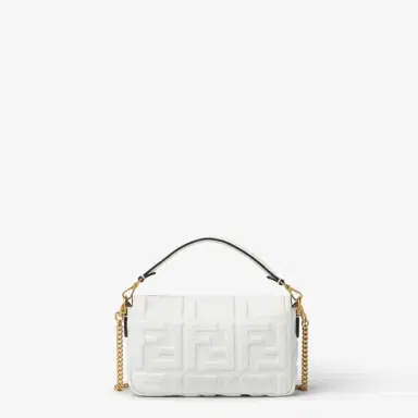 Fendi Iconic mini Baguette® bag made of a particularly soft | Thumbnail 3 Fendi Iconic mini Baguette® bag made of a particularly soft | Thumbnail 3