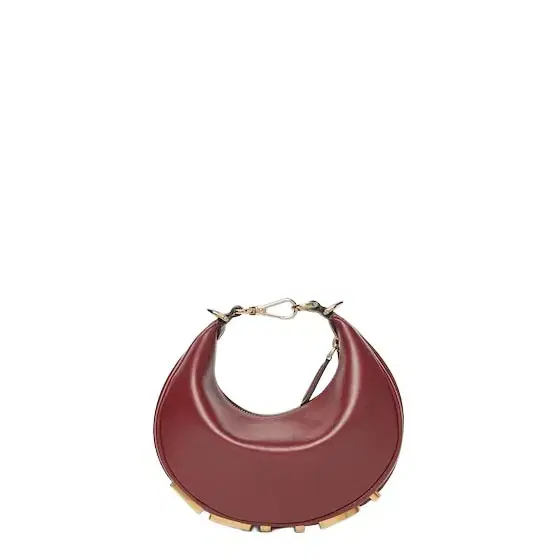 Mini Fendigraphy hobo bag with a contemporary look and bold