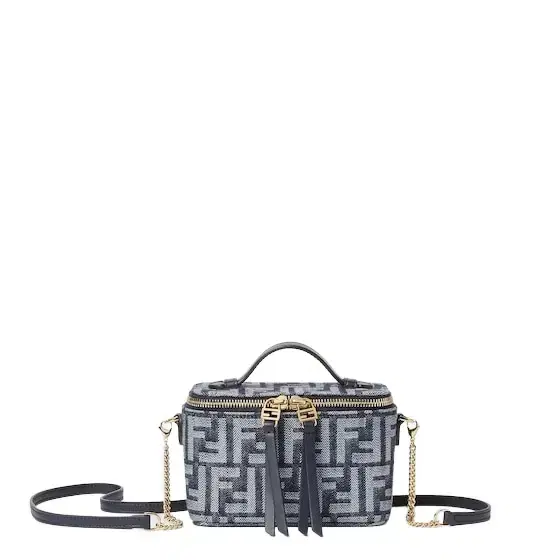 Compact and structured Vanity bag, featuring
