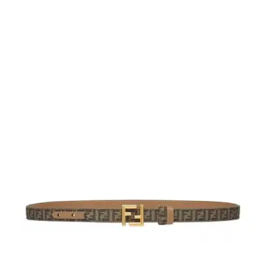 Fendi Reversible belt with loop and FF stud buckle | Thumbnail 1