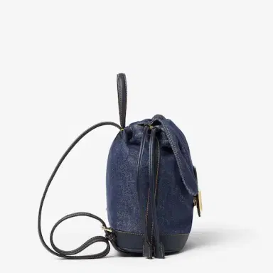 Fendi Backpack with a soft, deconstructed design decorated | Thumbnail 2 Fendi Backpack with a soft, deconstructed design decorated | Thumbnail 2