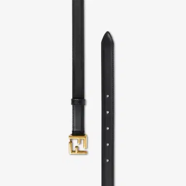 Fendi Thin belt with loop and iconic FF stud buckle | Thumbnail 2 Fendi Thin belt with loop and iconic FF stud buckle | Thumbnail 2