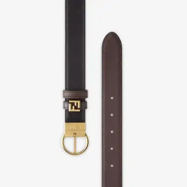 Fendi Reversible belt with double loop and pin buckle | Thumbnail 3 Fendi Reversible belt with double loop and pin buckle | Thumbnail 3