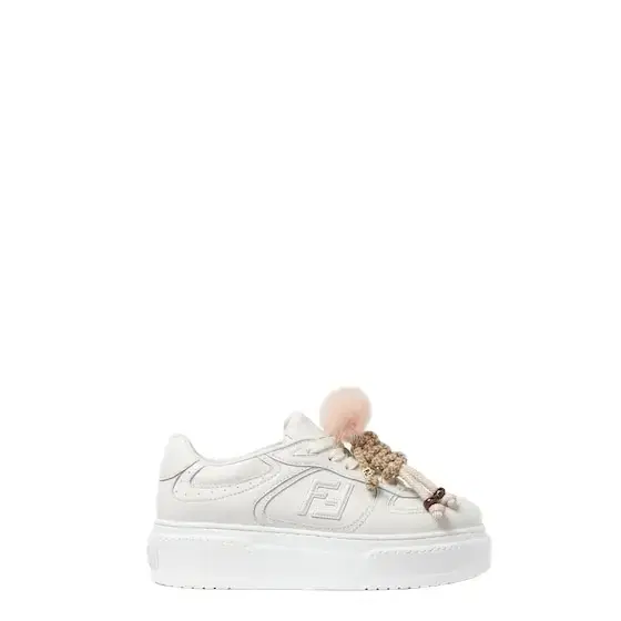 Match lace-up trainers