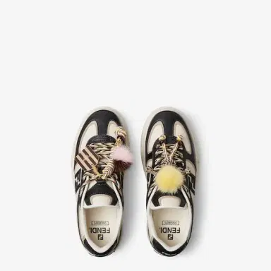 Fendi Match lace-up trainers | Thumbnail 4 Fendi Match lace-up trainers | Thumbnail 4