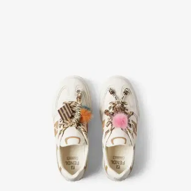 Fendi Match lace-up trainers | Thumbnail 4