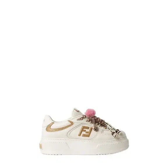Match lace-up trainers