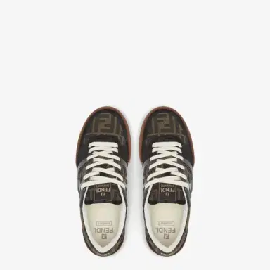 Fendi Match lace-up trainers | Thumbnail 4 Fendi Match lace-up trainers | Thumbnail 4