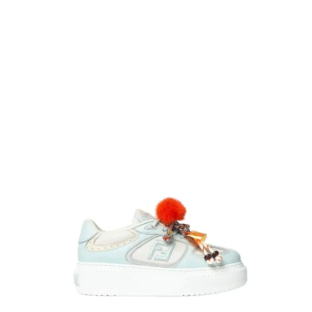 Match lace-up trainers