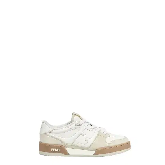 Match compact design sneakers with vintage label