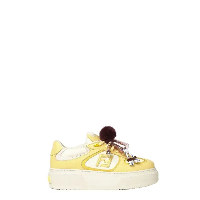 Fendi Match lace-up trainers
