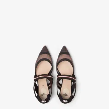 Fendi Colibrì slingbacks with pointed toe and elastic straps | Thumbnail 4