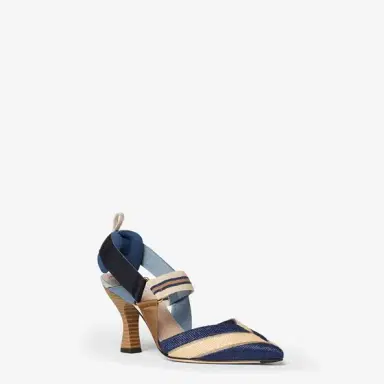 Fendi Streamlined and feminine Colibrì slingbacks | Thumbnail 2 Fendi Streamlined and feminine Colibrì slingbacks | Thumbnail 2