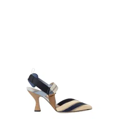 Fendi Streamlined and feminine Colibrì slingbacks | Thumbnail 1 Fendi Streamlined and feminine Colibrì slingbacks | Thumbnail 1