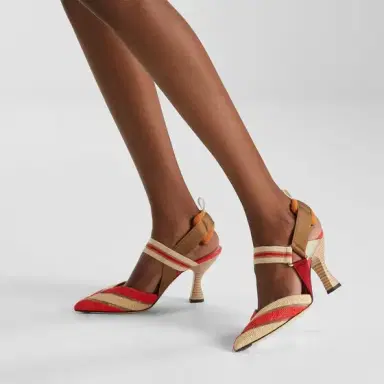 Fendi Streamlined and feminine Colibrì slingbacks | Thumbnail 5 Fendi Streamlined and feminine Colibrì slingbacks | Thumbnail 5