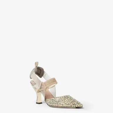 Fendi Streamlined and feminine Colibrì slingbacks | Thumbnail 2 Fendi Streamlined and feminine Colibrì slingbacks | Thumbnail 2