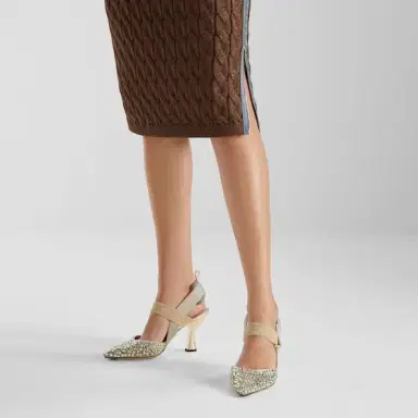 Fendi Streamlined and feminine Colibrì slingbacks | Thumbnail 5 Fendi Streamlined and feminine Colibrì slingbacks | Thumbnail 5