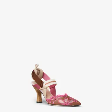 Fendi Streamlined and feminine Colibrì slingbacks | Thumbnail 2 Fendi Streamlined and feminine Colibrì slingbacks | Thumbnail 2