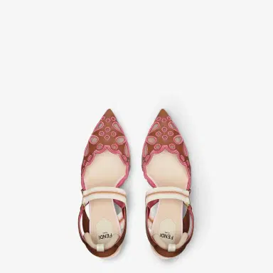 Fendi Streamlined and feminine Colibrì slingbacks | Thumbnail 4 Fendi Streamlined and feminine Colibrì slingbacks | Thumbnail 4
