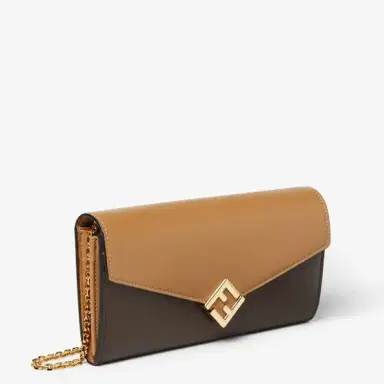 Fendi Ff Diamonds Continental With Chain | Thumbnail 2