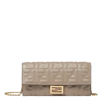Fendi Baguette Continental With Chain | Thumbnail 1
