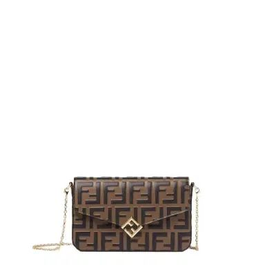 Fendi Ff Diamonds Wallet On Chain | Thumbnail 1