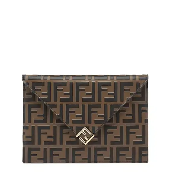 Ff Diamonds Flat Pouch