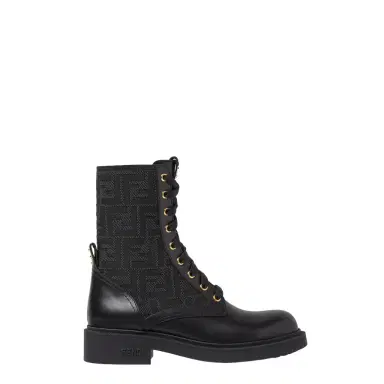 Fendi Filo biker boots with round toe | Thumbnail 1 Fendi Filo biker boots with round toe | Thumbnail 1