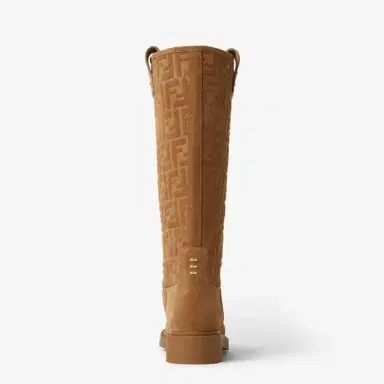 Fendi Tubular leg boots with round toe | Thumbnail 3