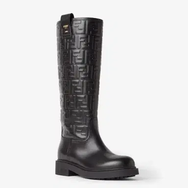 Fendi Tubular leg boots with round toe | Thumbnail 2