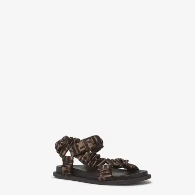 Fendi Flat sandals with wide bands | Thumbnail 2