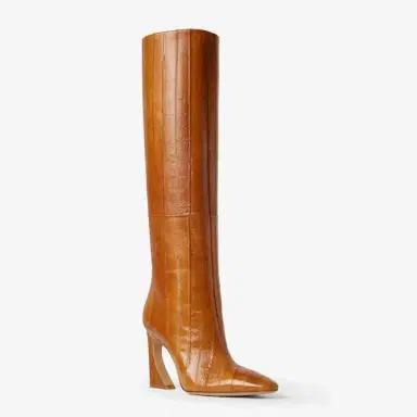 Fendi Tubular boots with tapered toe and high heel featuring | Thumbnail 2 Fendi Tubular boots with tapered toe and high heel featuring | Thumbnail 2