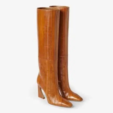 Fendi Tubular boots with tapered toe and high heel featuring | Thumbnail 4 Fendi Tubular boots with tapered toe and high heel featuring | Thumbnail 4