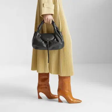 Fendi Tubular boots with tapered toe and high heel featuring | Thumbnail 5 Fendi Tubular boots with tapered toe and high heel featuring | Thumbnail 5