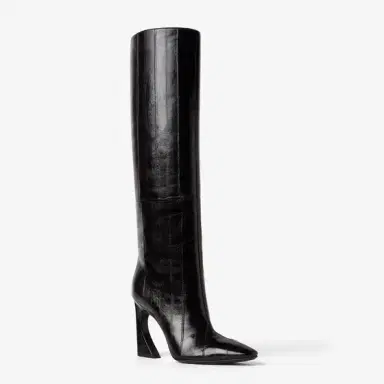 Fendi Tubular boots with tapered toe and high heel featuring | Thumbnail 2 Fendi Tubular boots with tapered toe and high heel featuring | Thumbnail 2