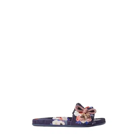 Fendi Wide-band flat slides