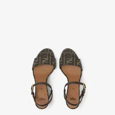 Fendi Delfina round-toe sandals with an ankle strap | Thumbnail 4 Fendi Delfina round-toe sandals with an ankle strap | Thumbnail 4
