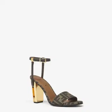 Fendi Delfina round-toe sandals with an ankle strap | Thumbnail 2