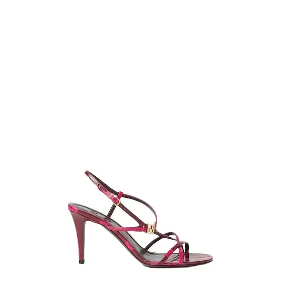 Fendi Strappy sandals with thin asymmetric straps that wrap