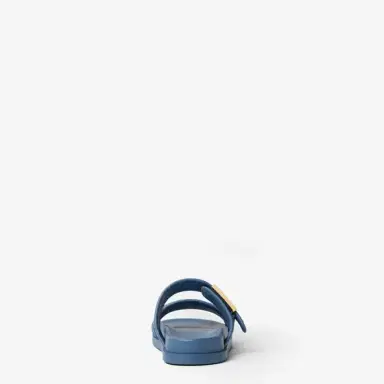 Fendi Double-band flat slides with FF Tube decorative buckle | Thumbnail 3