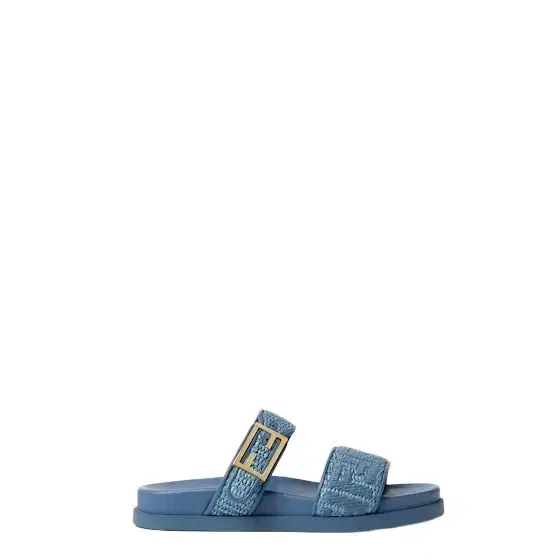 Double-band flat slides with FF Tube decorative buckle