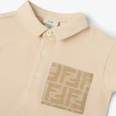 Fendi Baby Polo Shirt | Thumbnail 3