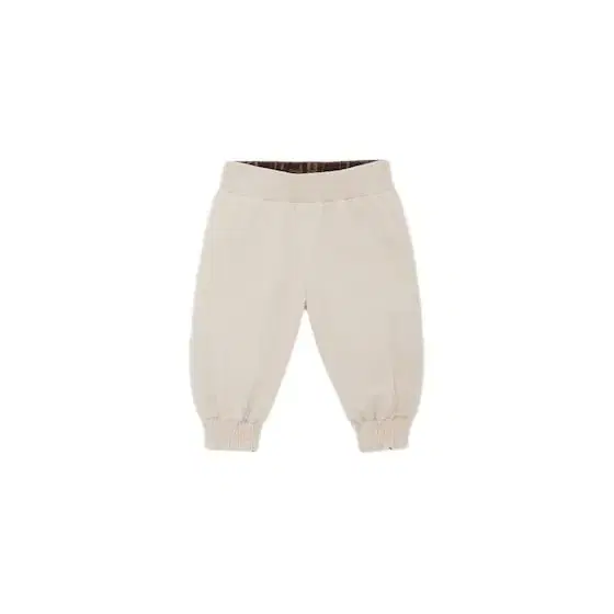 Fendi Reversible baby jogging trousers with drawstring at