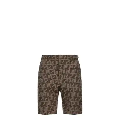 Fendi Bermuda trousers with belt loops at the waist | Thumbnail 1